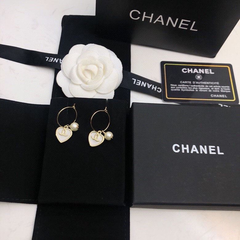 Ch*el earrings